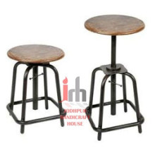 Tabouret de bar réglable